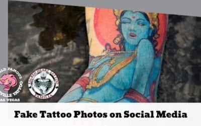 Fake Tattoo Photos on Social Media