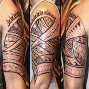 Polynesian Tattoo Arm Sleeve at Koolsville Tattoo of Las Vegas