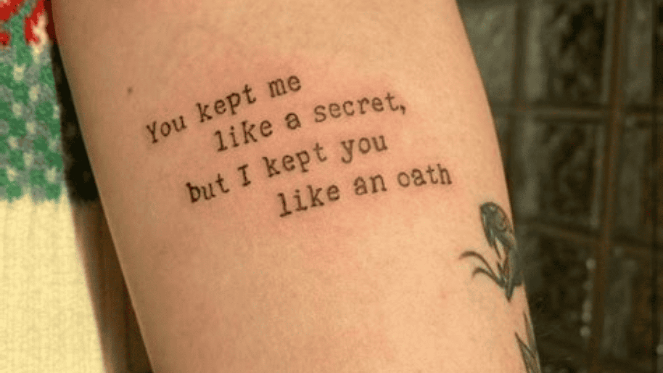 Tattoos Inspired by Literature: Famous Quotes, Characters, and Books That Inspire Ink